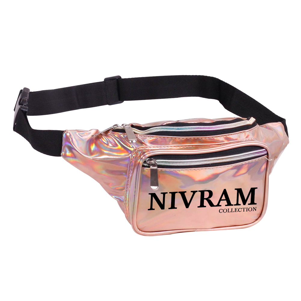 Holographic Fanny Pack (Rose Gold) - Nivram Collection