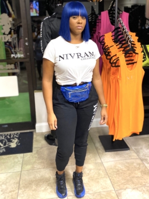 Holographic Fanny Pack (Blue)