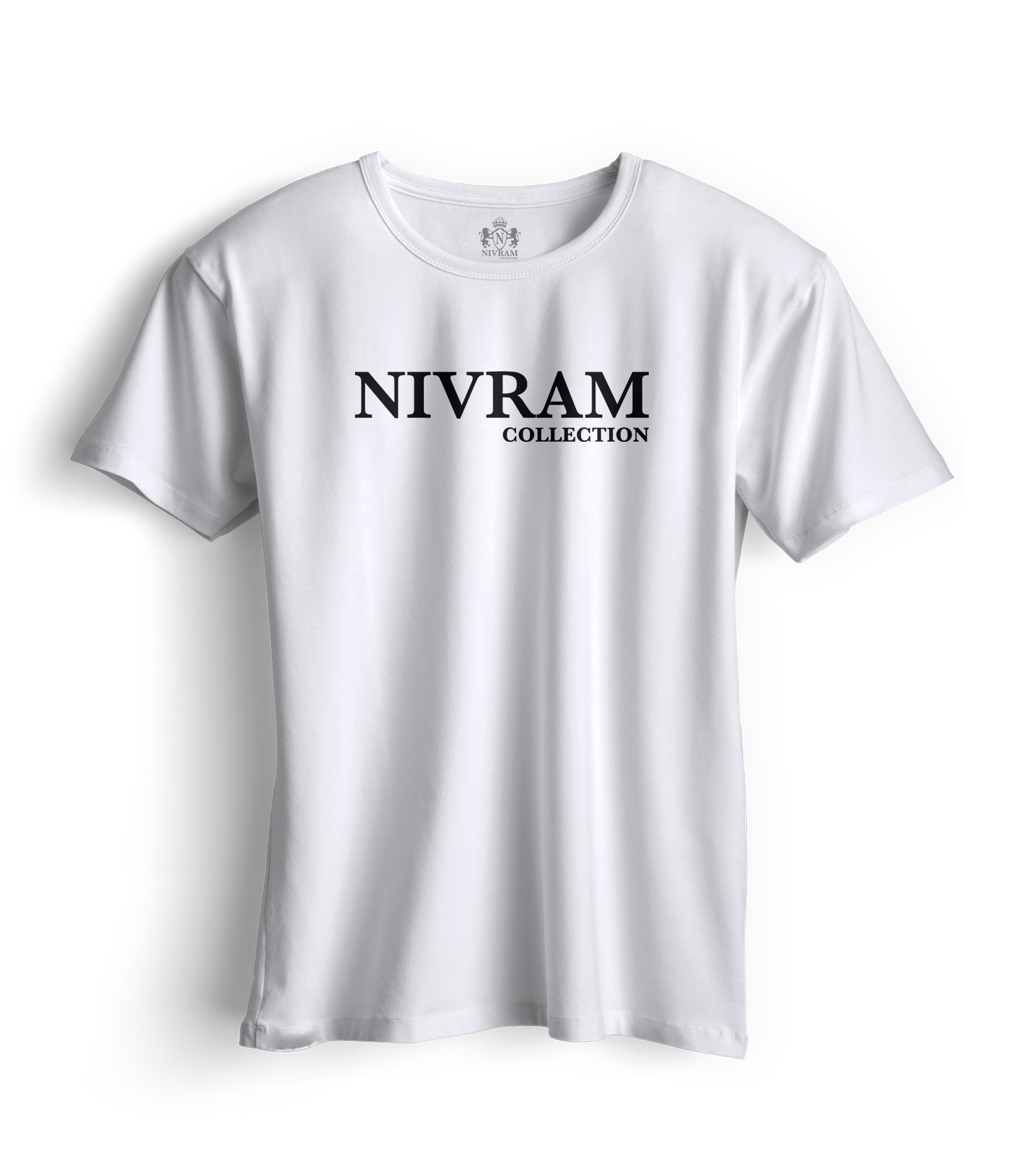 Classic Crew Ts Whiteblack Nivram Collection 0627