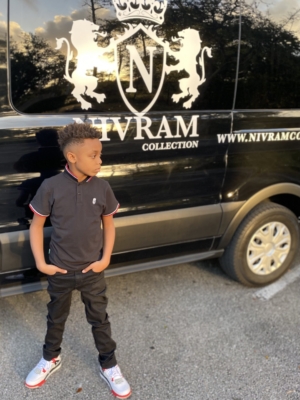 Boys Classic Polo (Black)