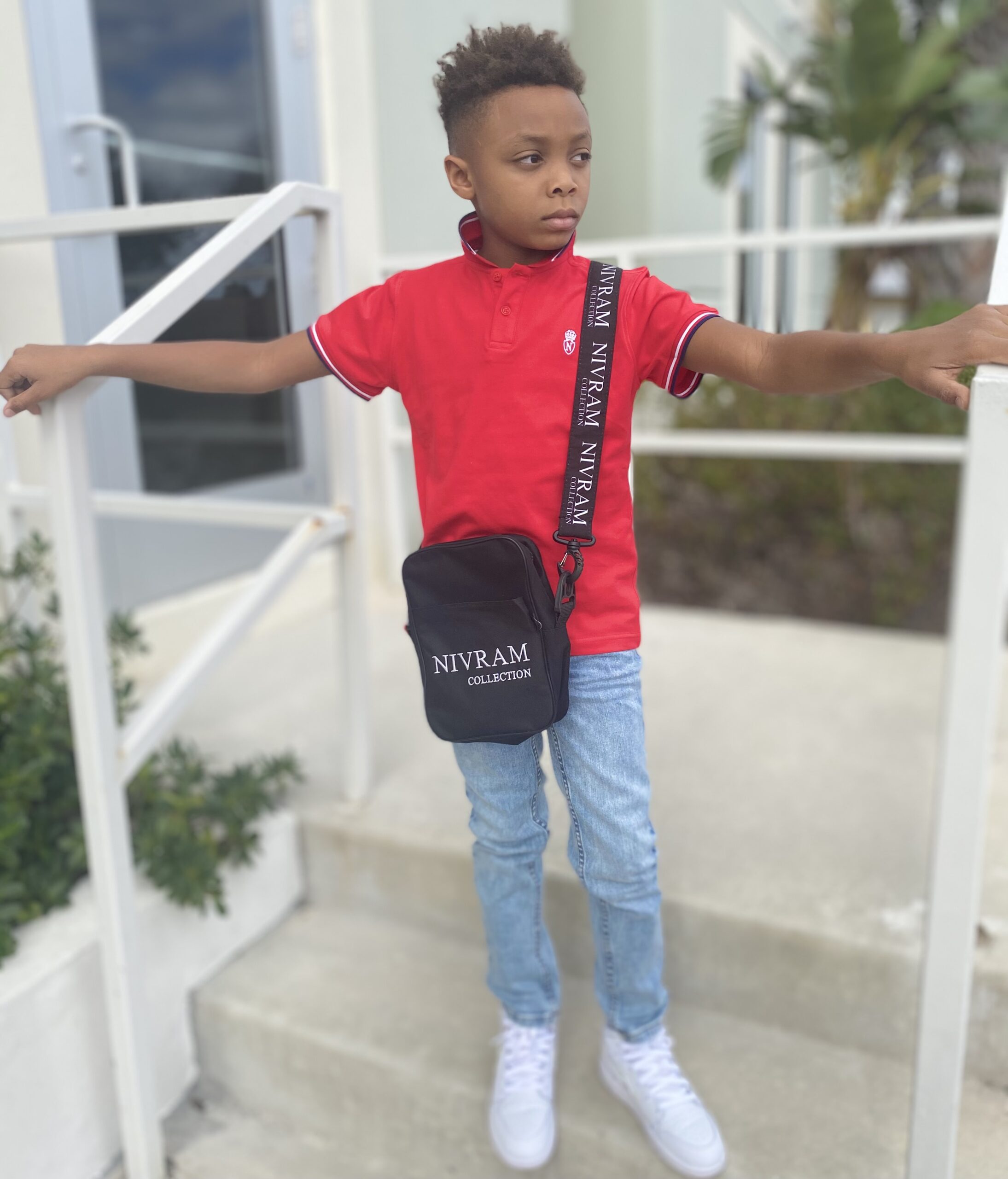 Boys Classic Polo (Red)