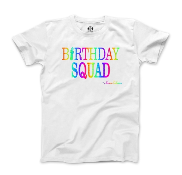 Birthday Squad Ts White Nivram Collection 0578