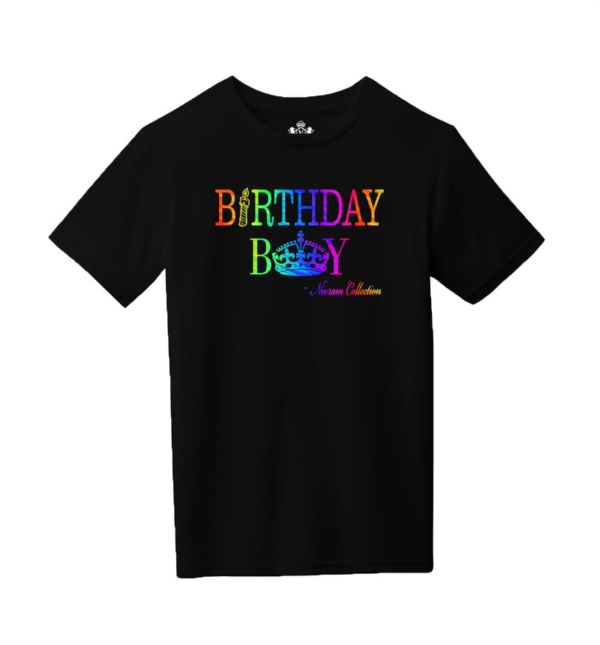 Birthday Boy Ts Black Nivram Collection 7797