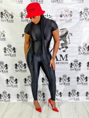 Keep Looking Jumpsuit (Black)