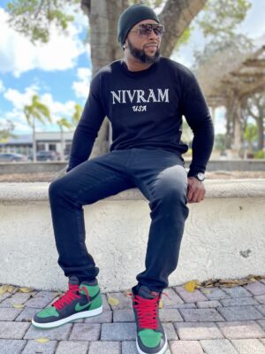Nivram USA sweatshirt (Black)