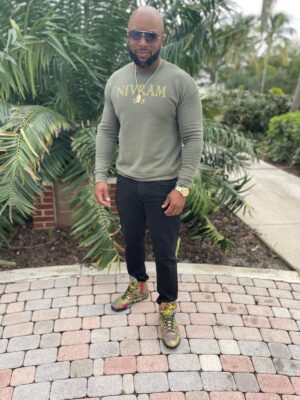 Nivram USA sweatshirt (Army Green)