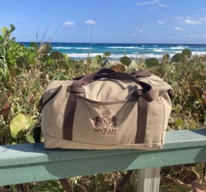 Classic Logo Duffel Bag (Khaki/Brown)